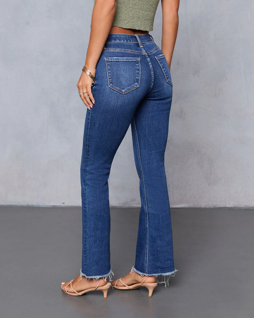 Coelho Stretch High Rise Bootcut Jeans - Image 4
