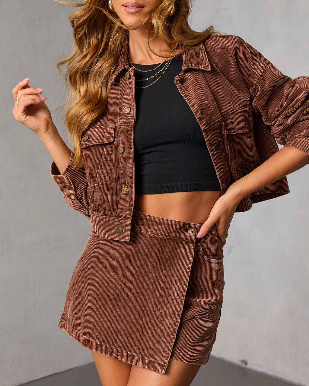 Coffee Meets Corduroy Jacket - Image 5