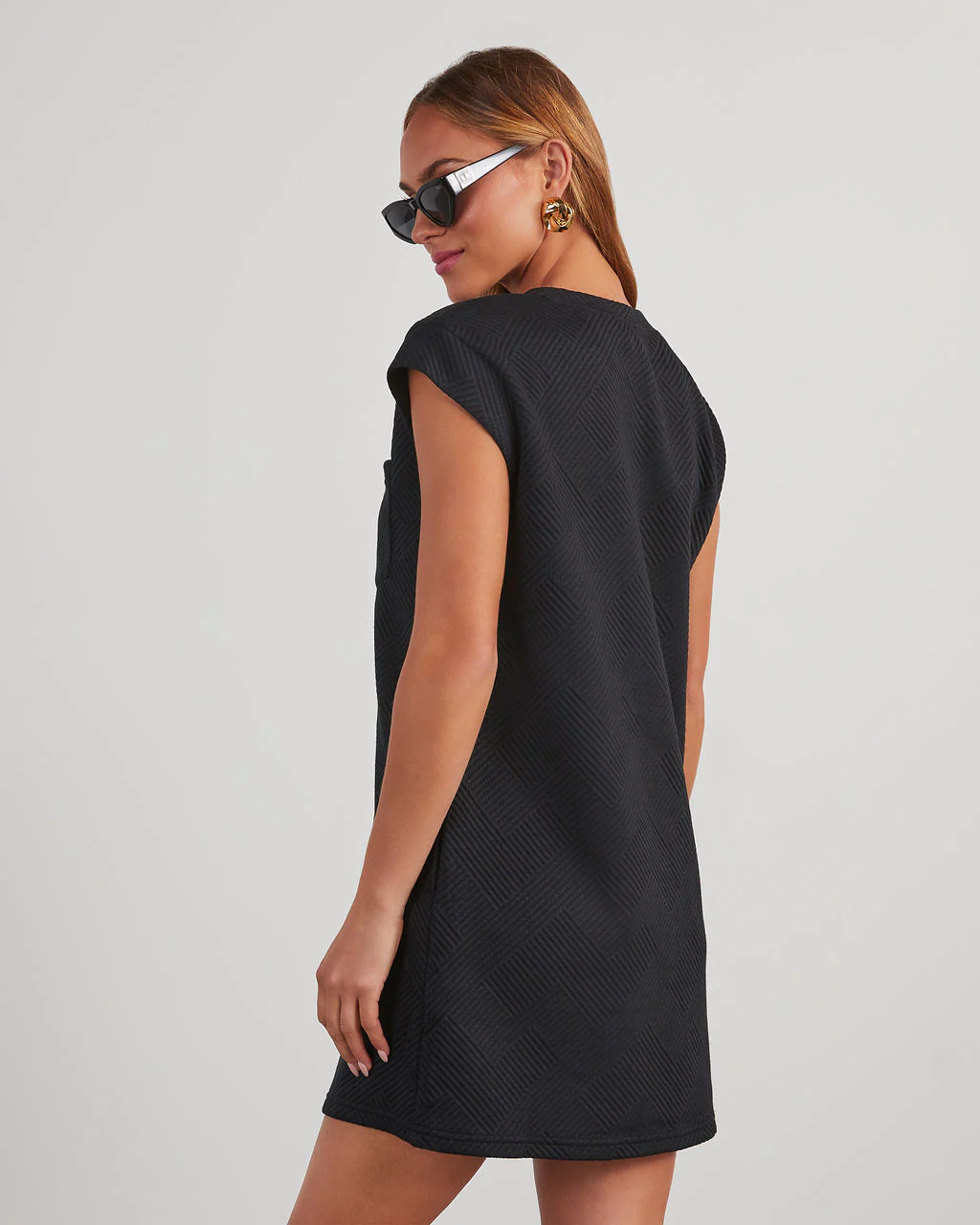 Colby Sleeveless Mini Shirt Dress - Image 4