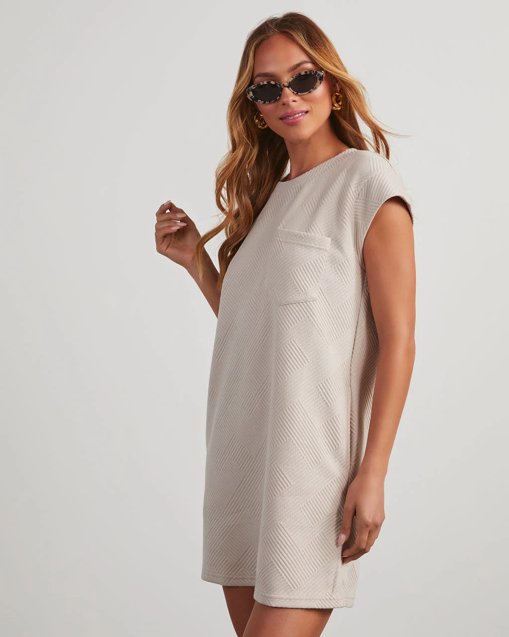 Colby Sleeveless Mini Shirt Dress - Image 8