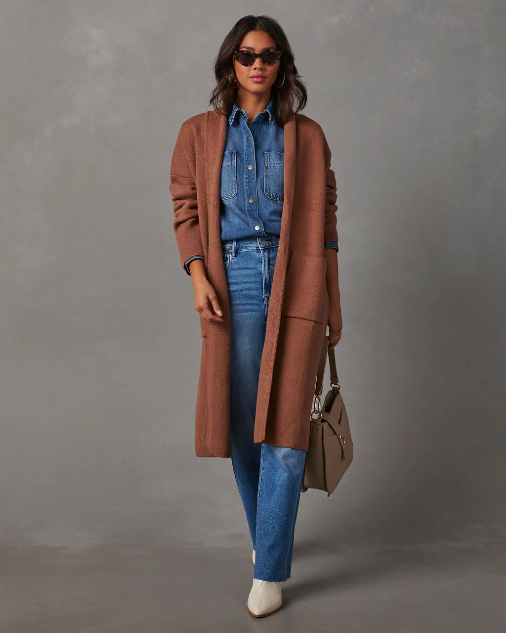 Coletti Longline Open Front Duster - Image 12