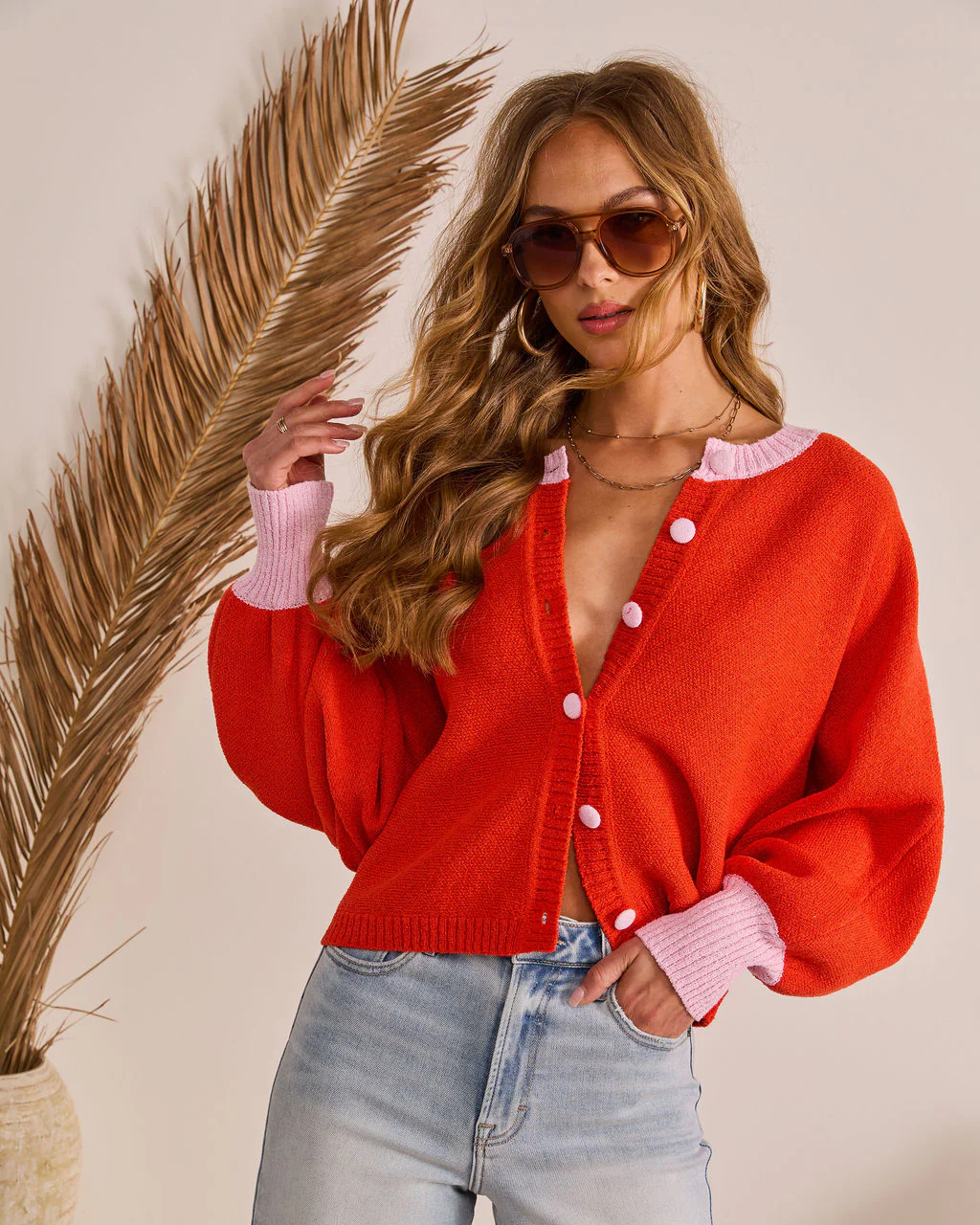 Comfort Archive Contrast Trim Cardigan - Image 11