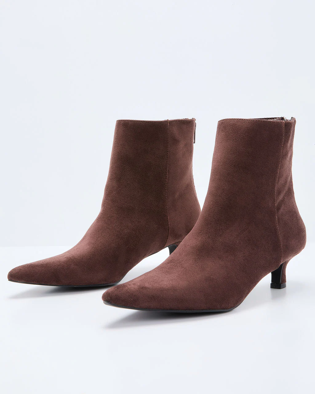 Cordee Suede Ankle Booties - Image 2