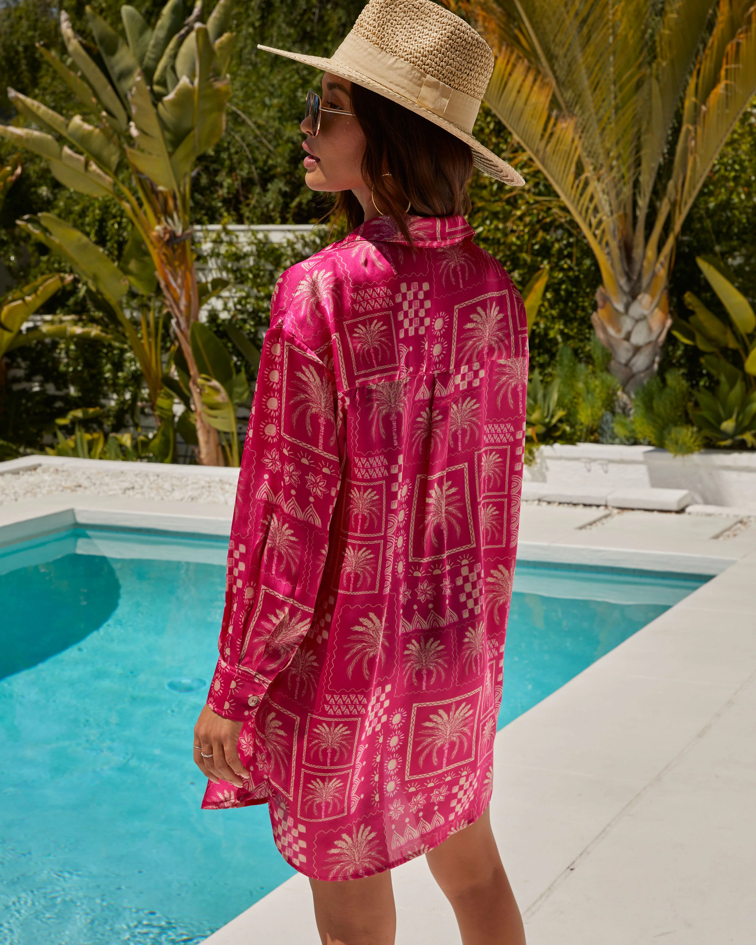 Coveted Button Down Shirt Dress - Image 20