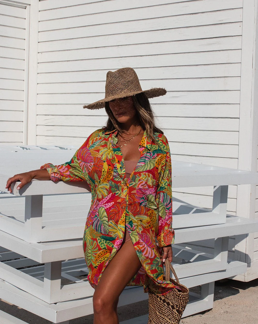Coveted Button Down Shirt Dress - Image 5