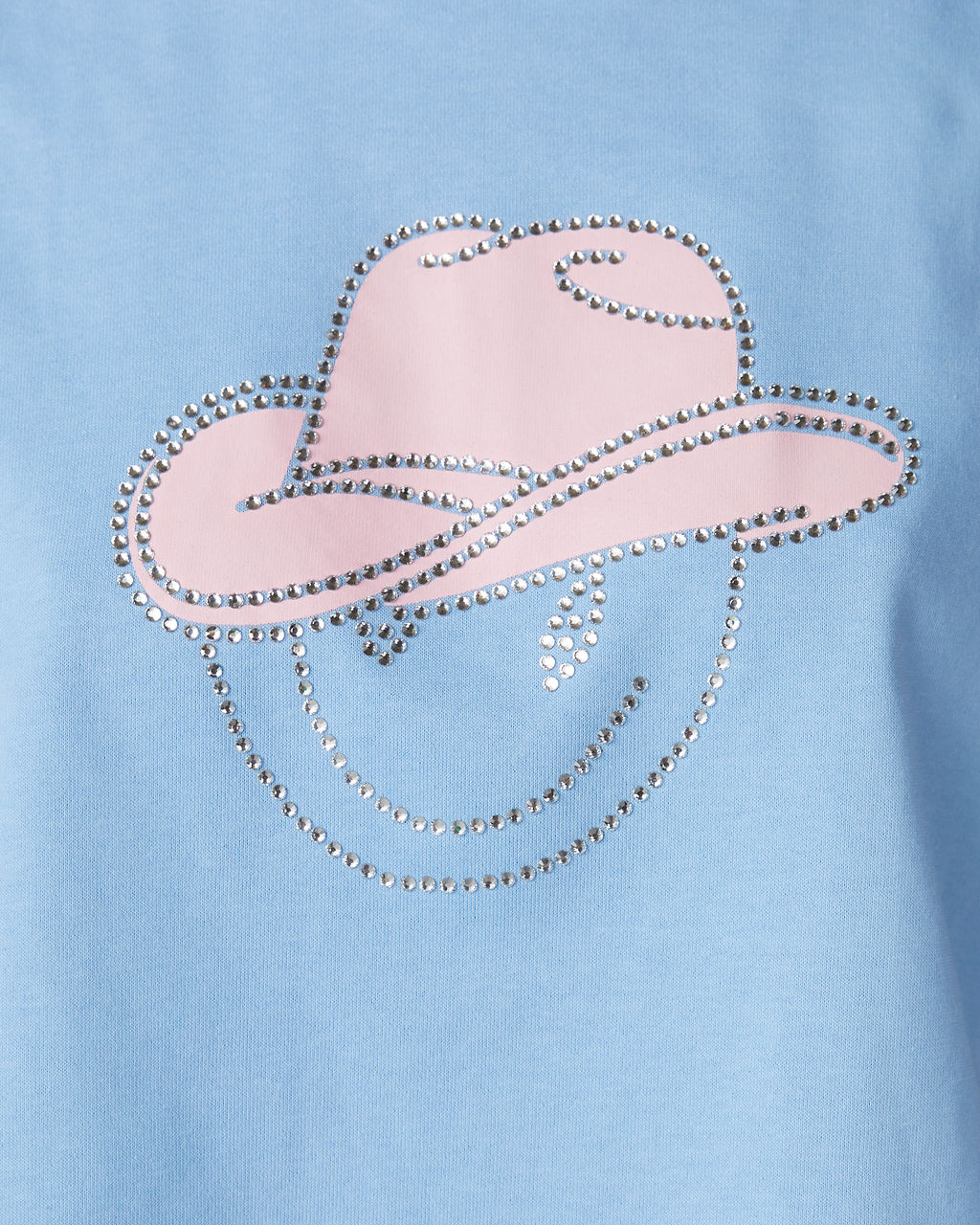 Cowgirl Short Sleeve Fringe Crop Top - Image 3