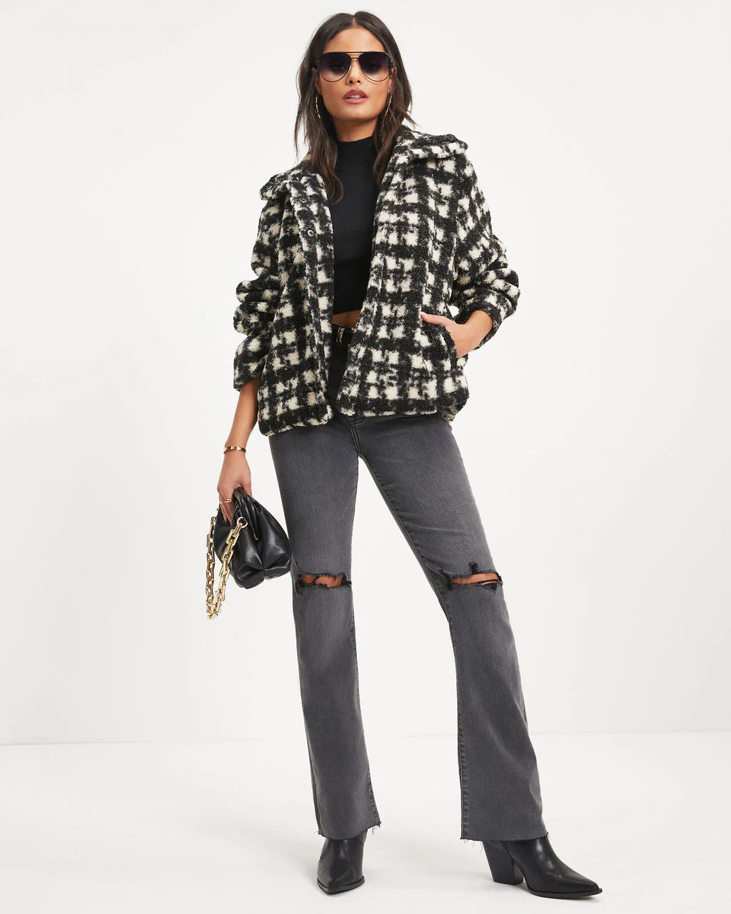 Coziness All Day Pocketed Teddy Jacket - Image 3
