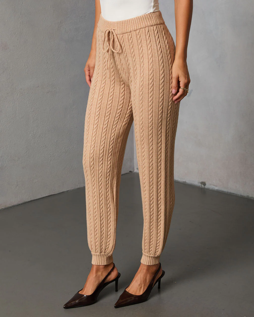 Cuddle Me High Rise Knit Pant - Image 3