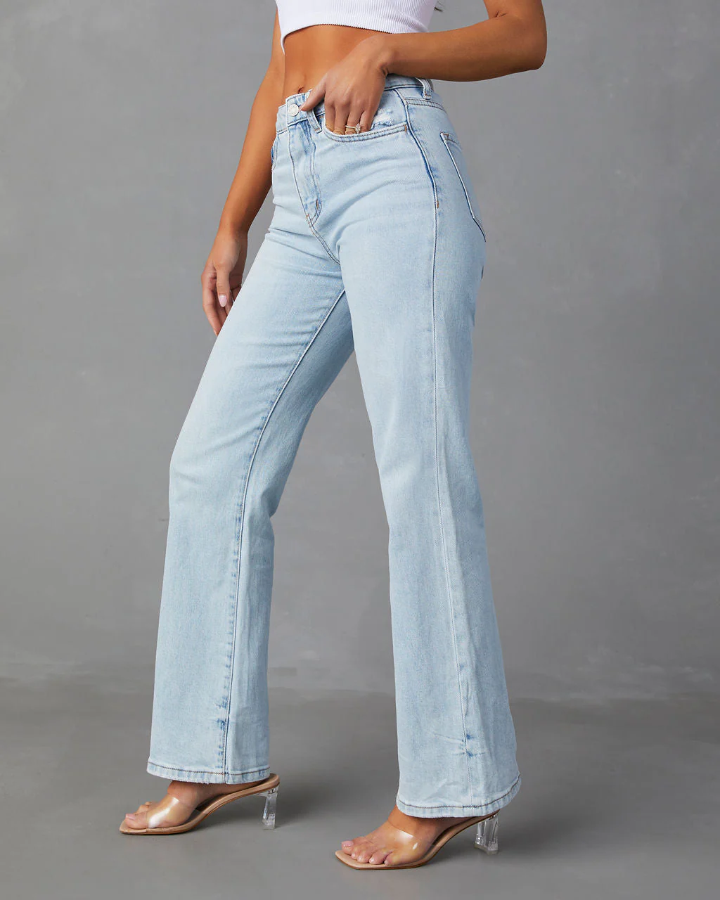 Danica High Rise Vintage Bootcut Jeans - Image 3