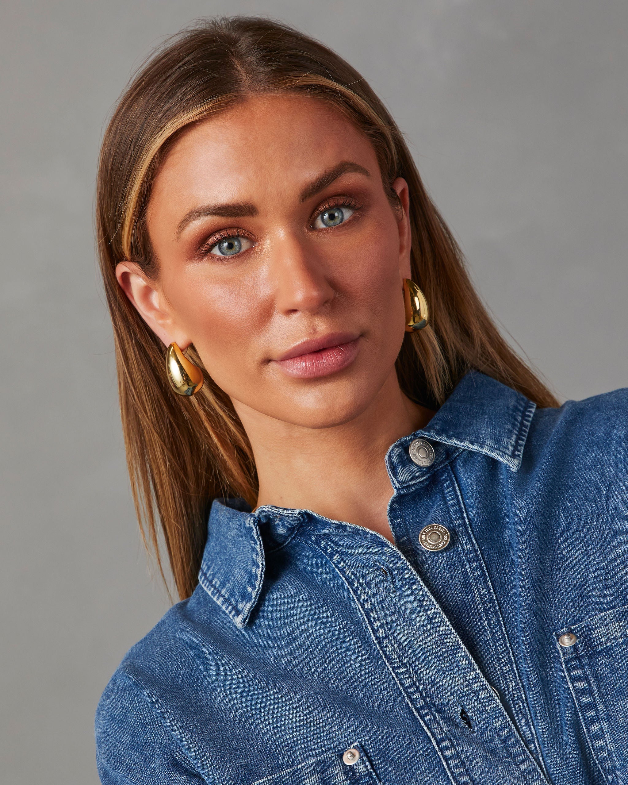 Dannie Teardrop Earrings - Image 2