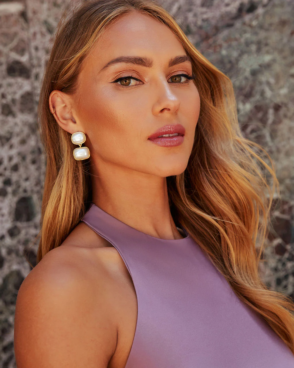 Dare To Dream Pearl Drop Earrings - Image 2