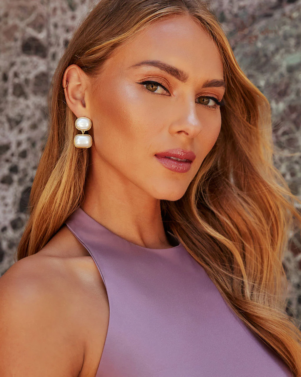 Dare To Dream Pearl Drop Earrings - Image 3