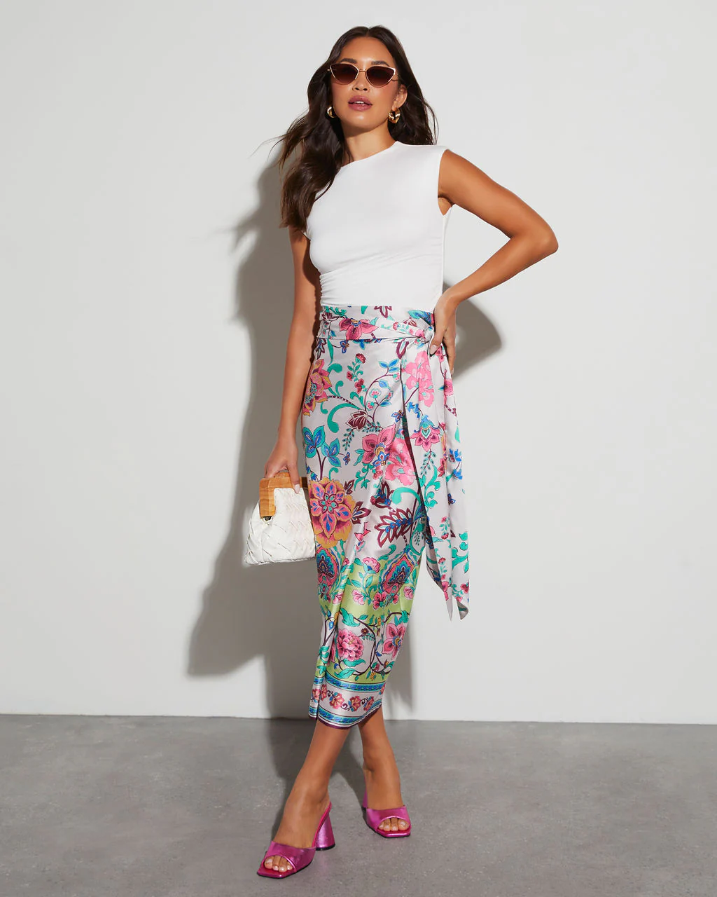 Darla Wrap Midi Skirt - Image 17