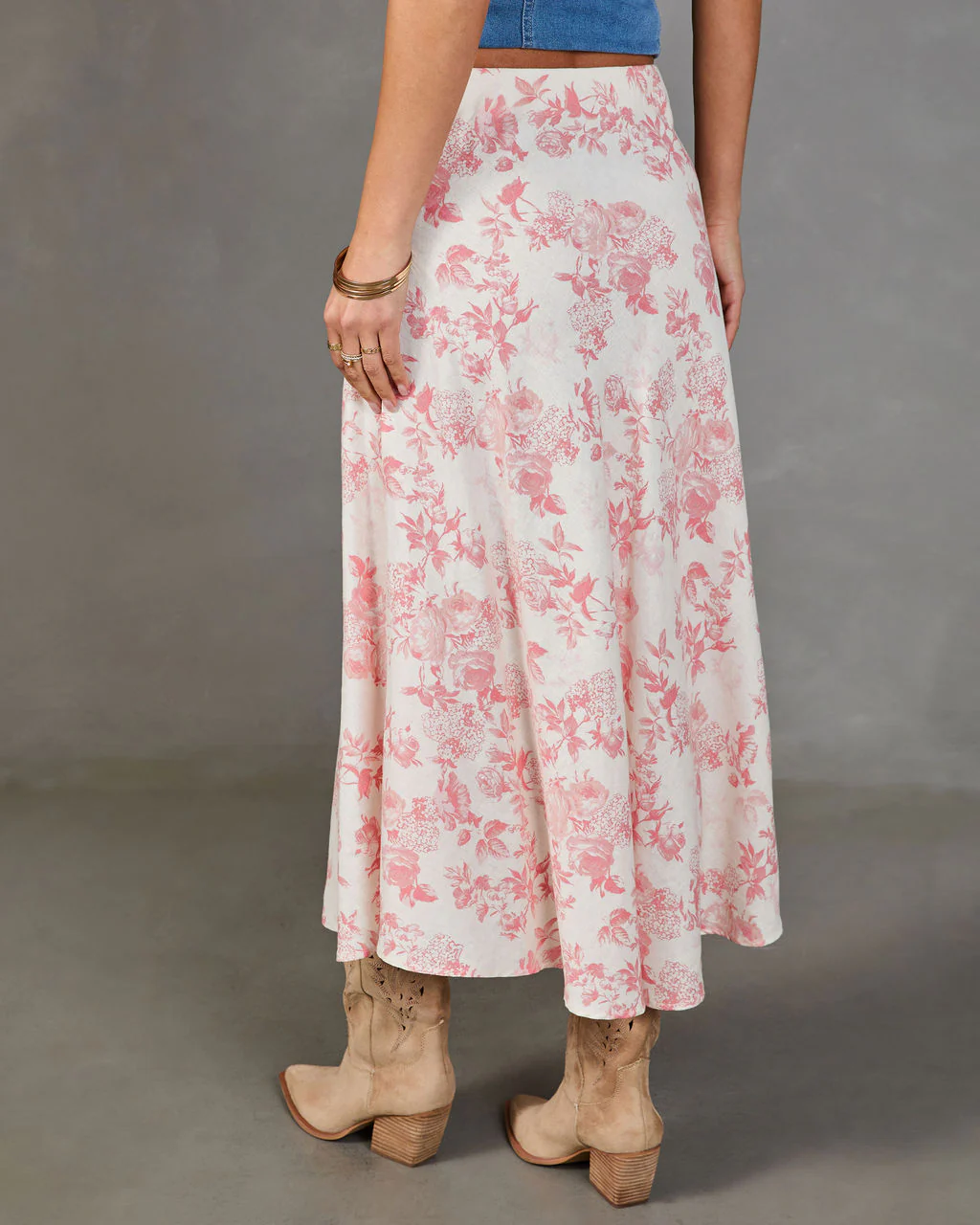 Daywear Darling Floral Midi Skirt - Image 4