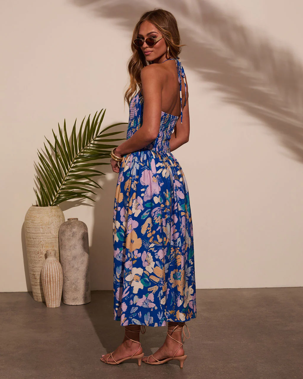 Delfina Floral Midi Dress - Image 4