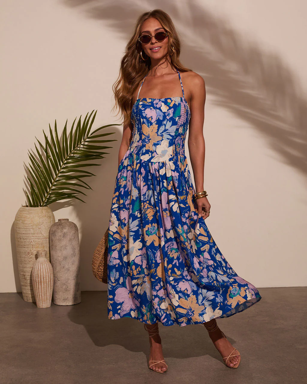 Delfina Floral Midi Dress - Image 5