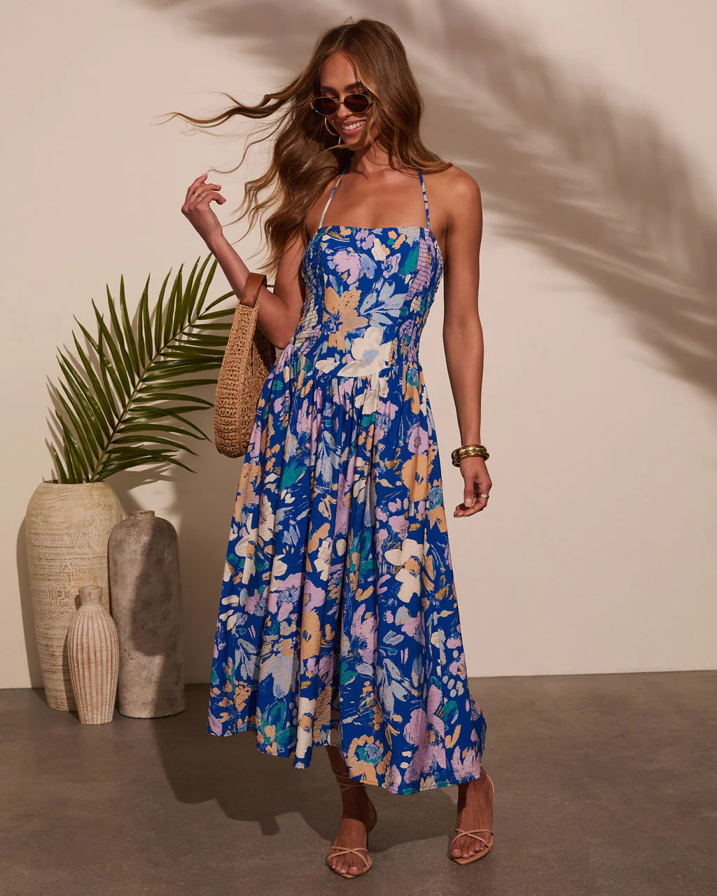 Delfina Floral Midi Dress - Image 6