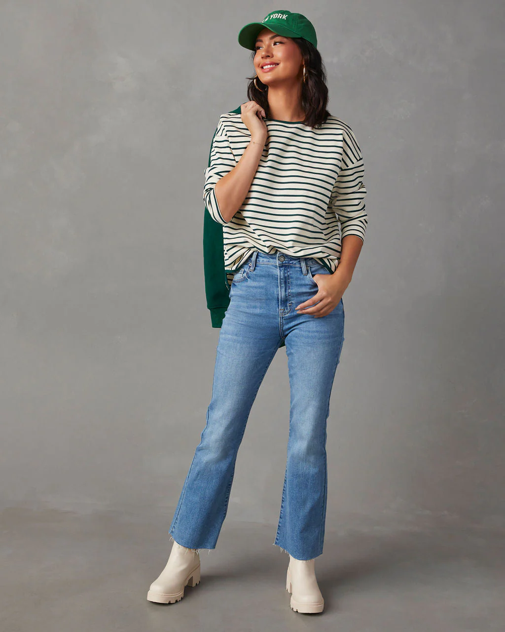 Derita High Rise Straight Leg Jeans - Image 2