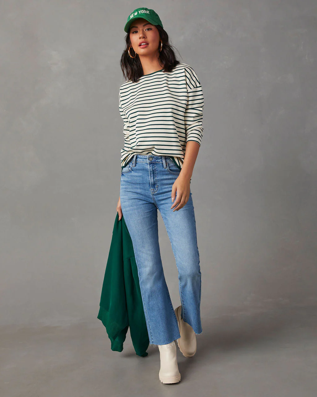 Derita High Rise Straight Leg Jeans - Image 5