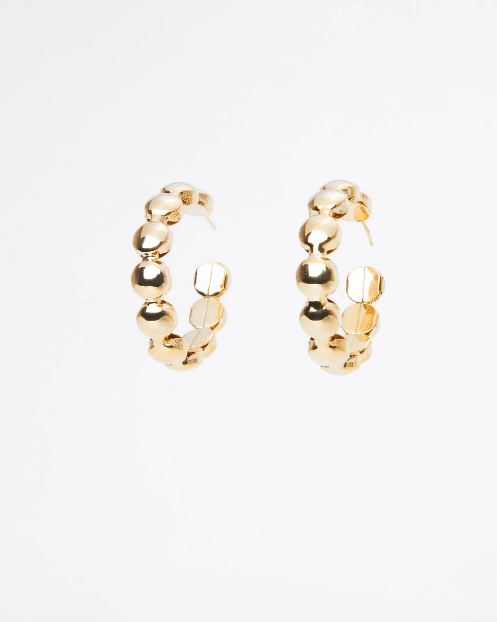 Dilara Bubble Hoop Earrings - Image 4