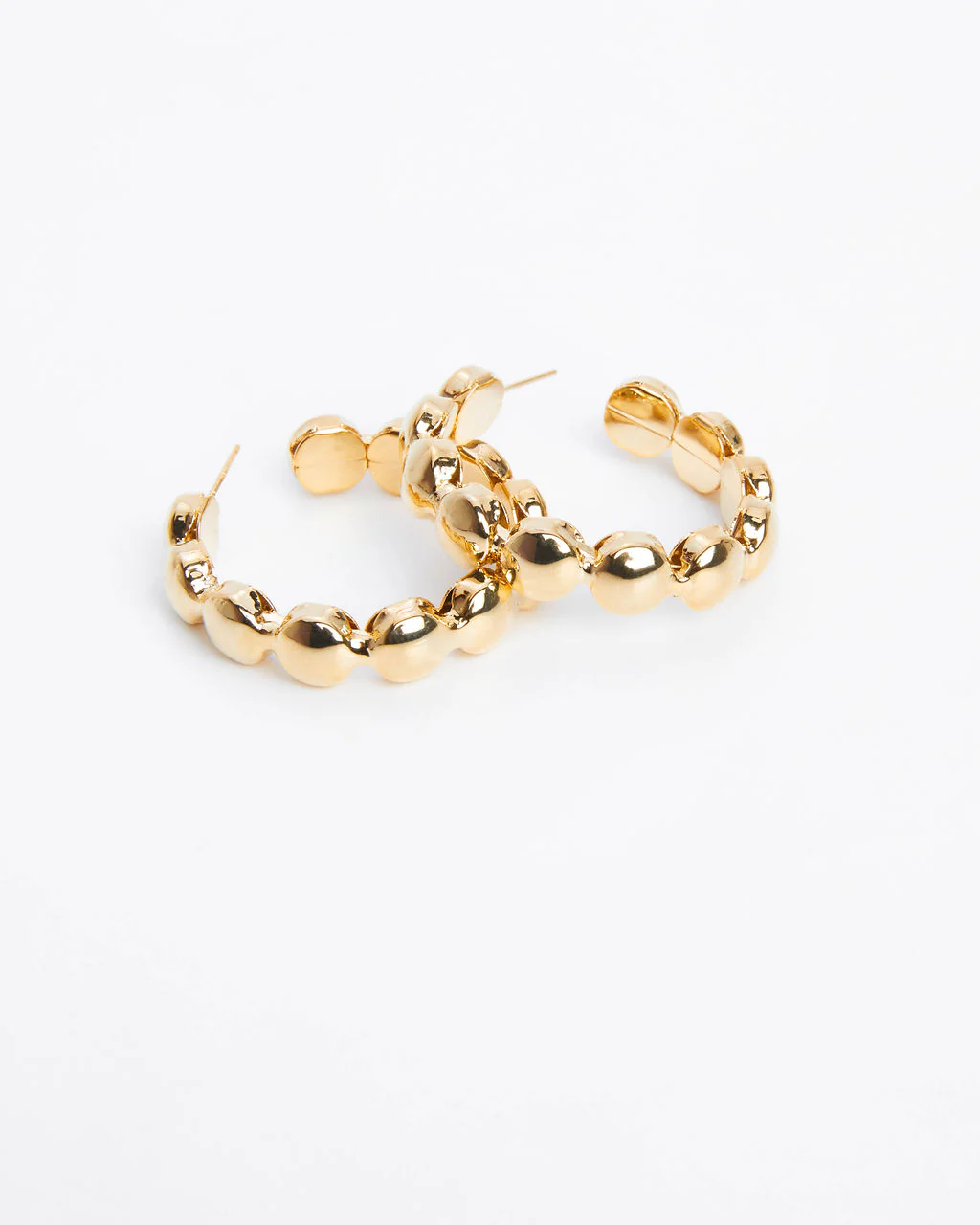 Dilara Bubble Hoop Earrings - Image 6