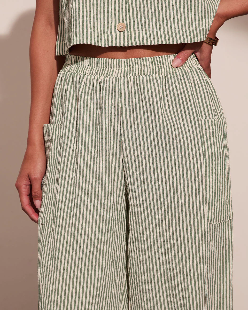 Dockside Days Striped Wide Leg Pants - Image 6