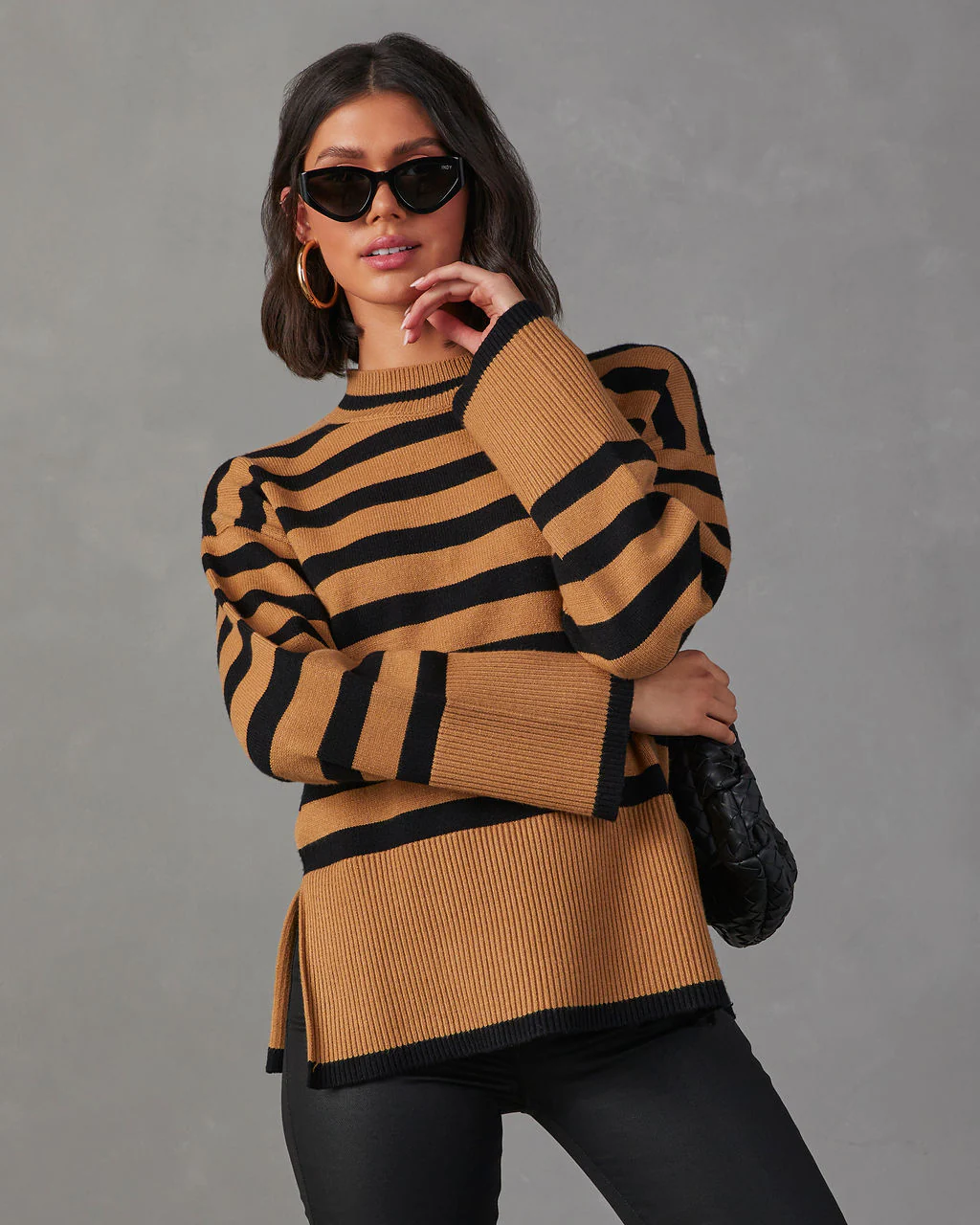 Dont Mind Me Striped Knit Sweater - Image 18