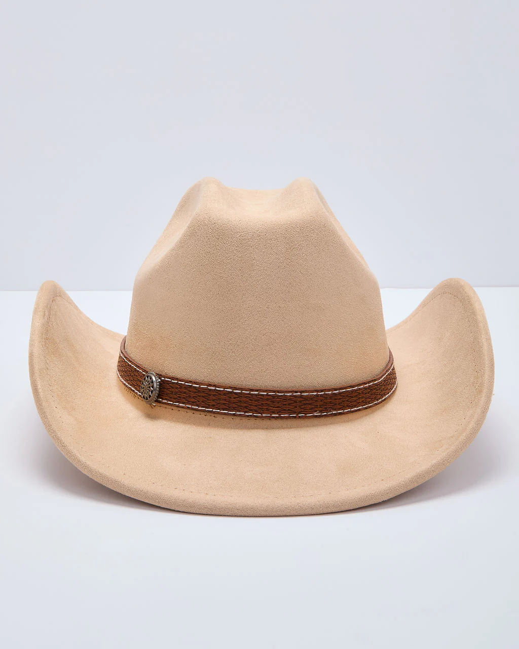 Doune Faux Suede Western Hat - Image 2