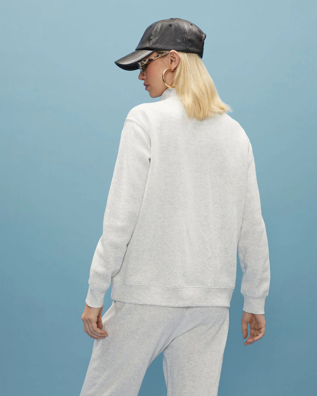 Dreamcatcher Cotton Blend Half Zip Pullover - Image 8