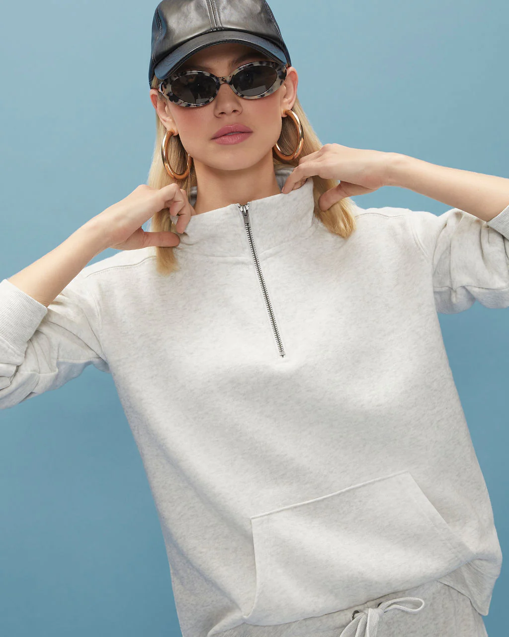 Dreamcatcher Cotton Blend Half Zip Pullover - Image 9