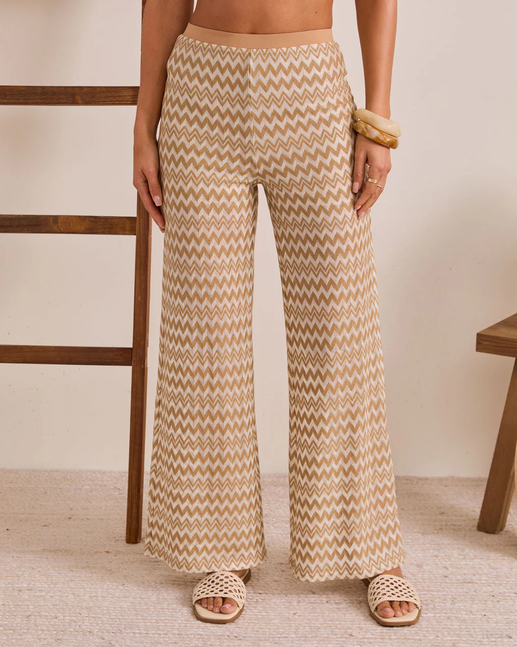 Drifted Moment Chevron Print Cover Up Pants - Image 2