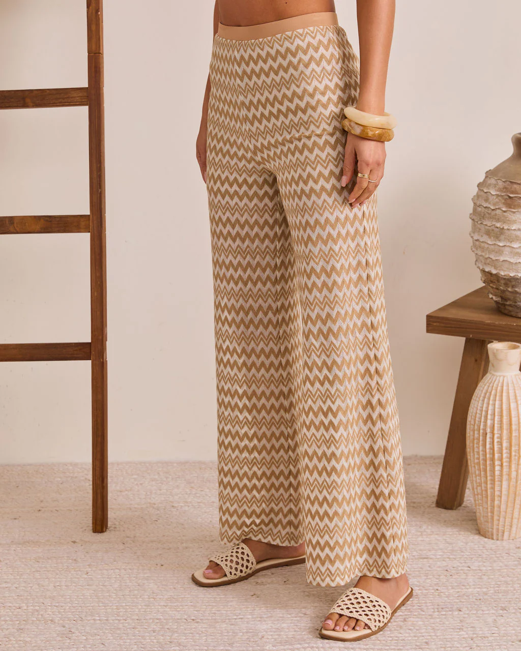 Drifted Moment Chevron Print Cover Up Pants - Image 3