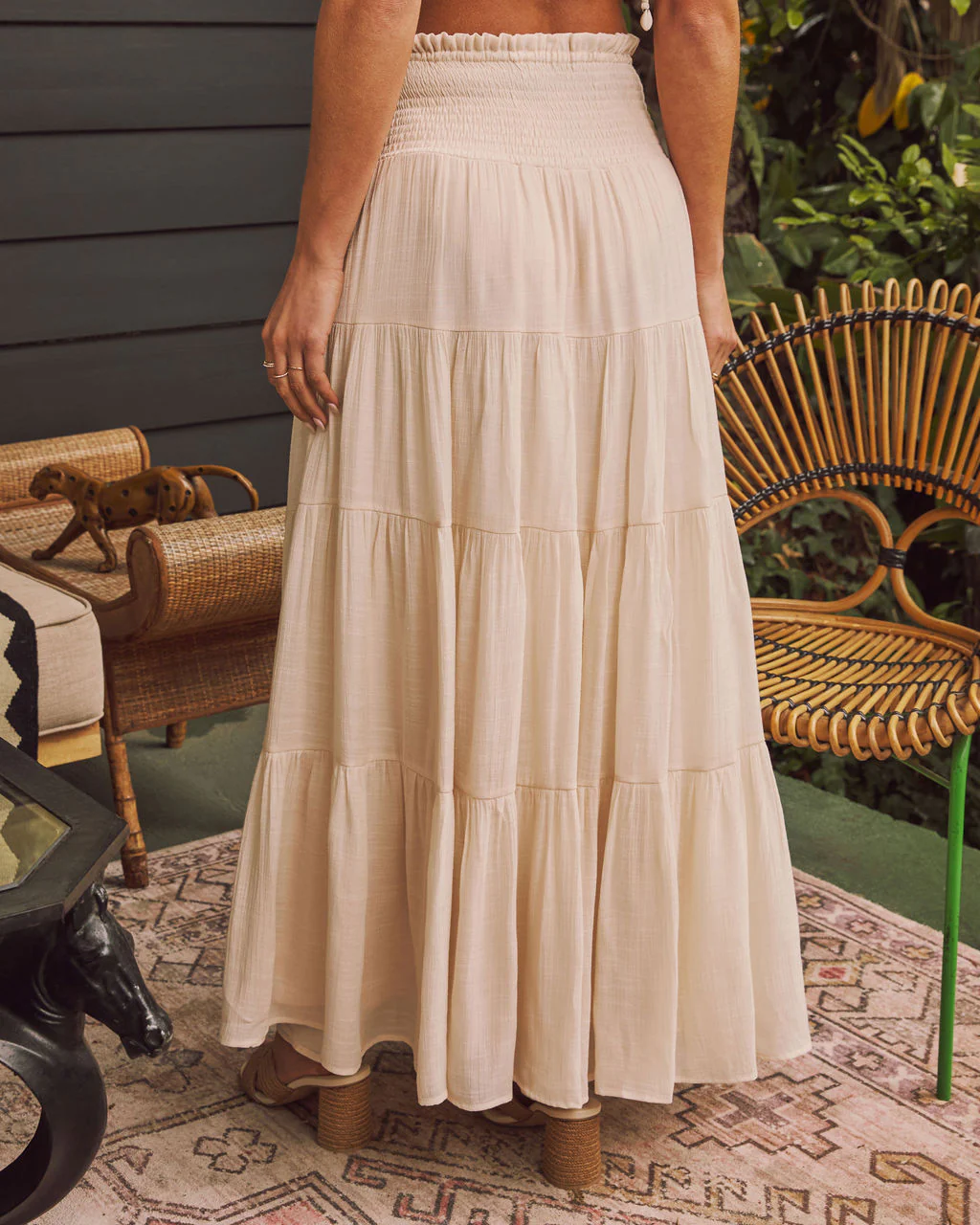 Dulce High Waisted Maxi Skirt - Image 4