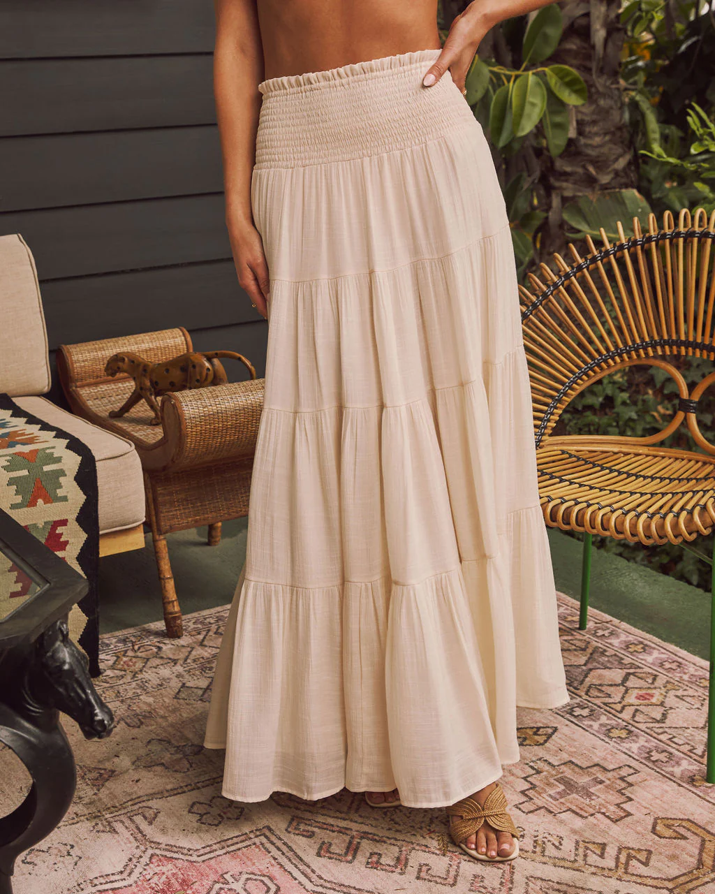 Dulce High Waisted Maxi Skirt - Image 5