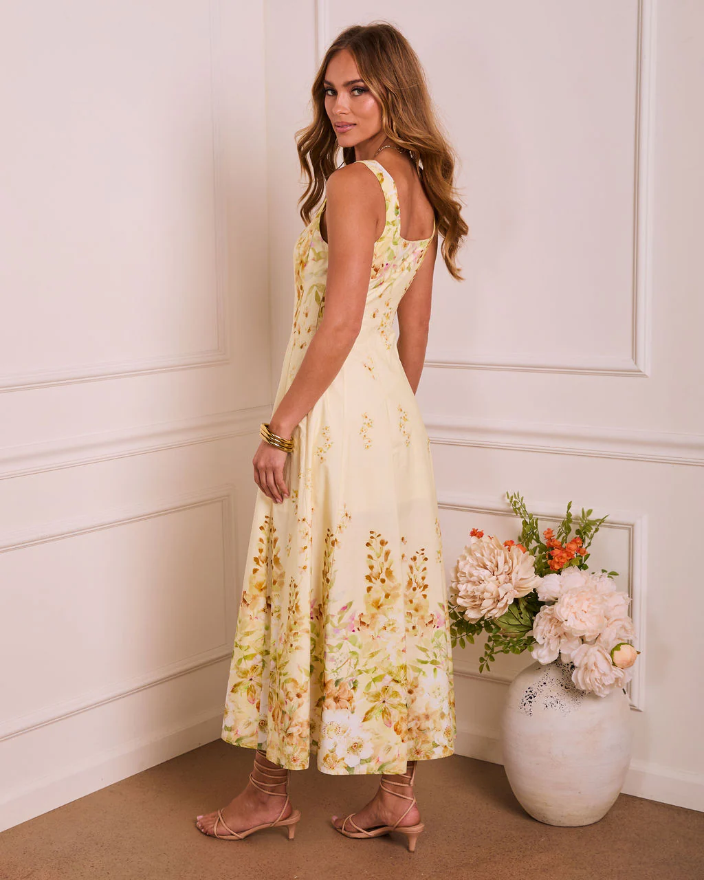 Early Petals Floral Maxi Dress - Image 4