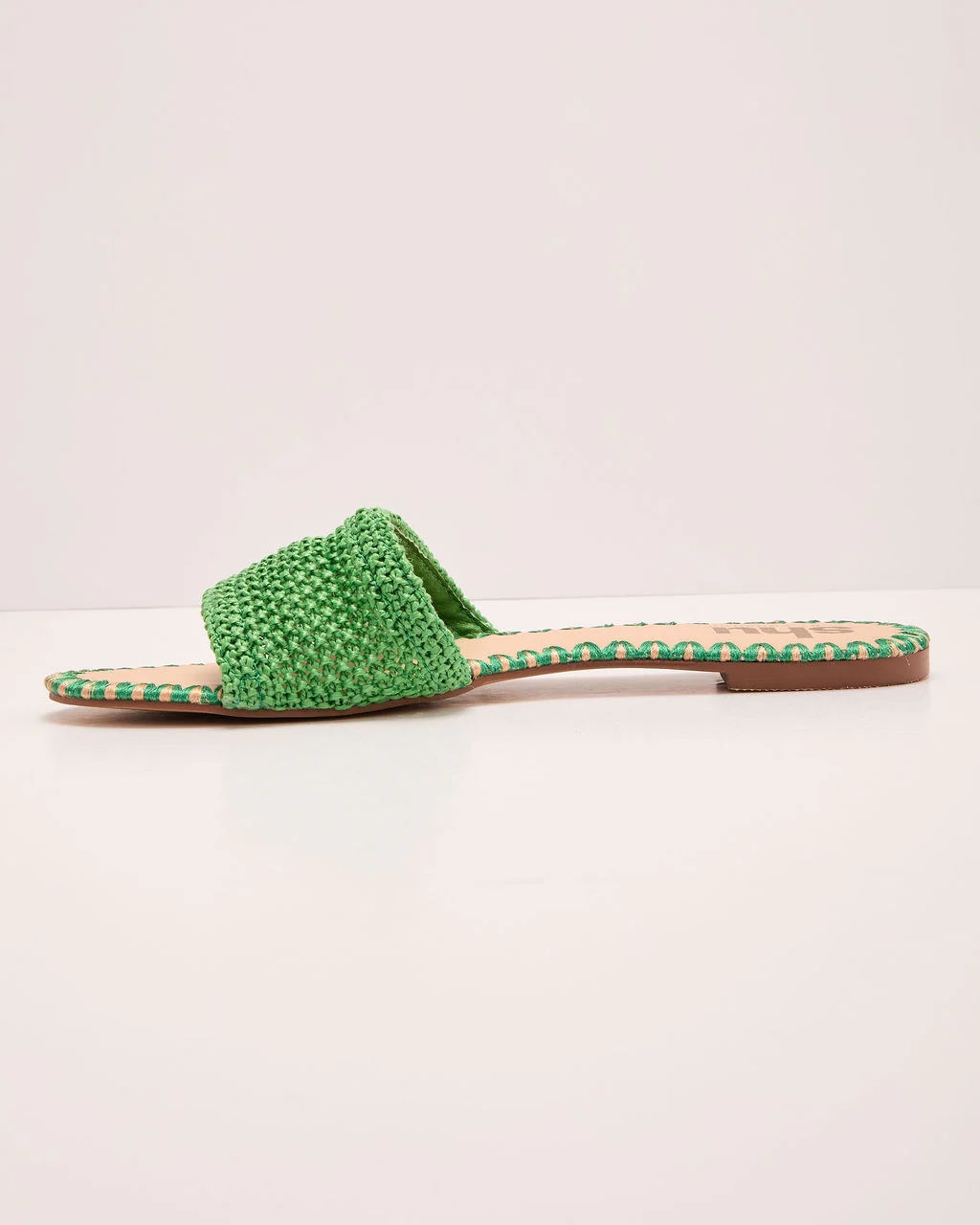 Earth Shine Woven Straw Flat Sandals - Image 13