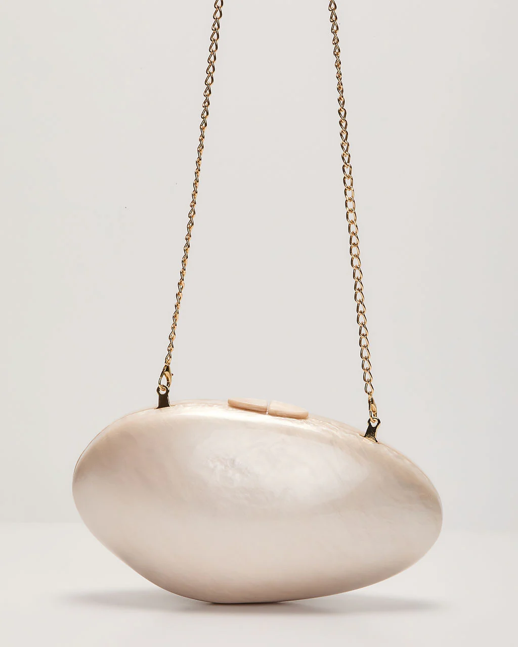 Eiden Pearlized Shell Clutch - Image 2