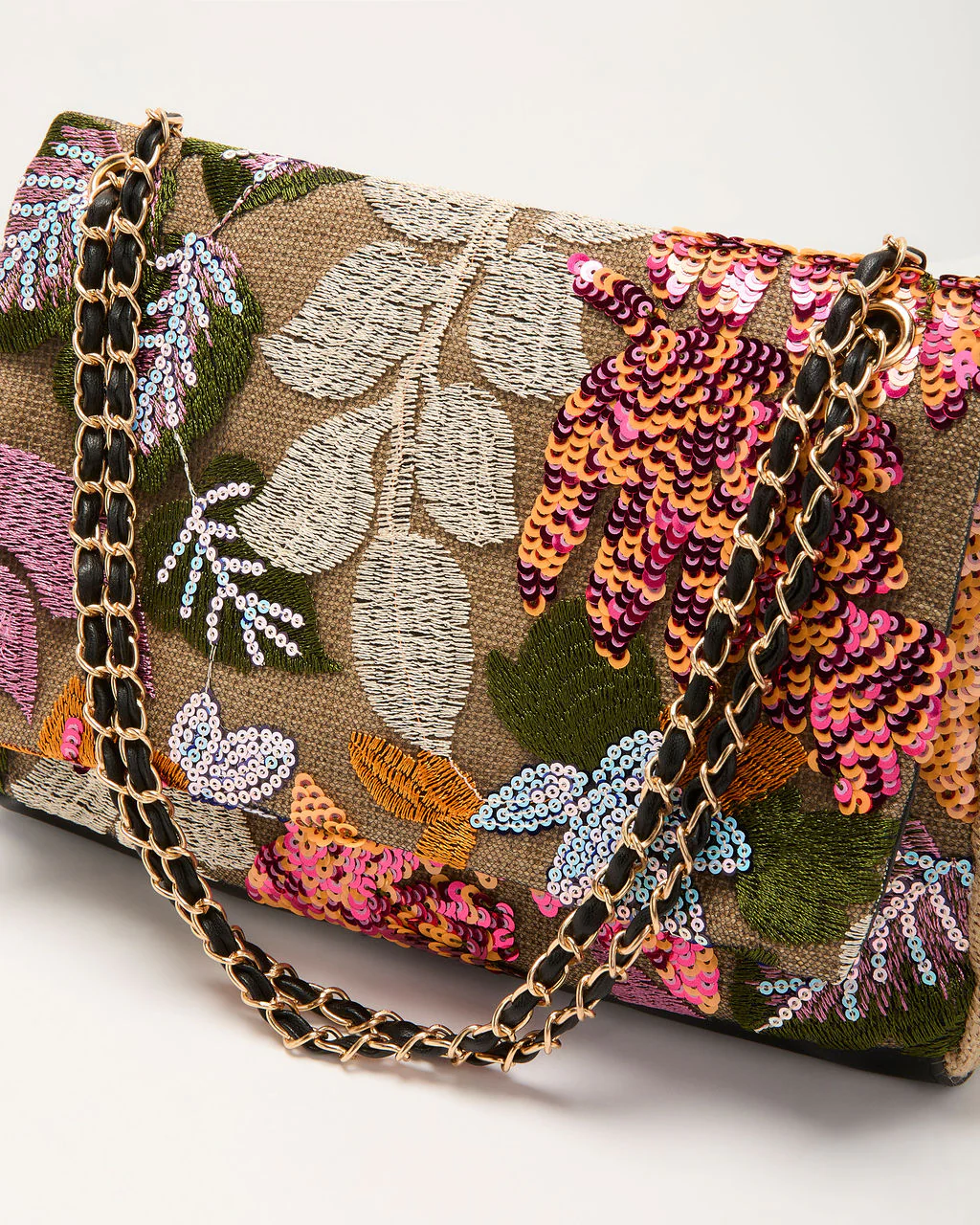 Elenia Embroidered Shoulder Bag - Image 5