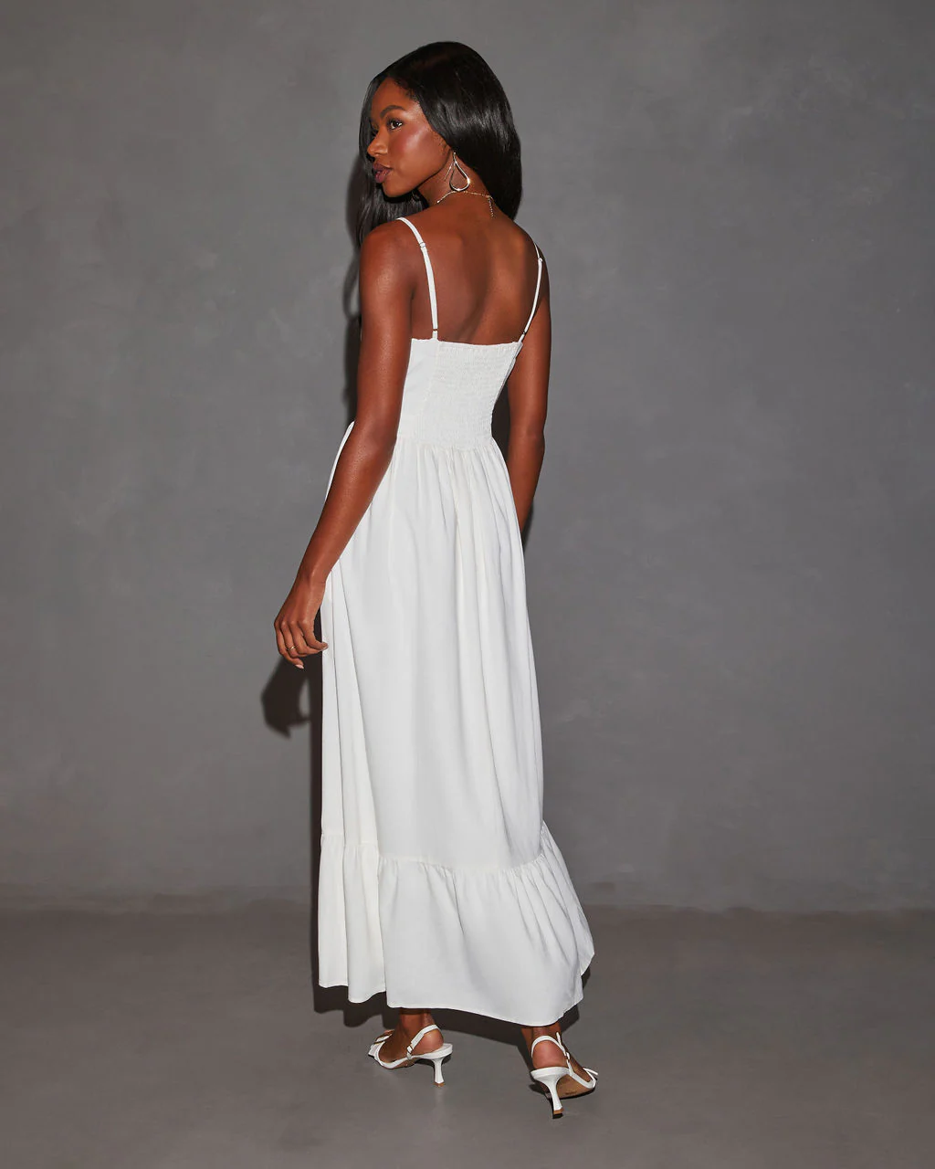 Eleanor A-Line Front Cutout Maxi Dress - Image 11