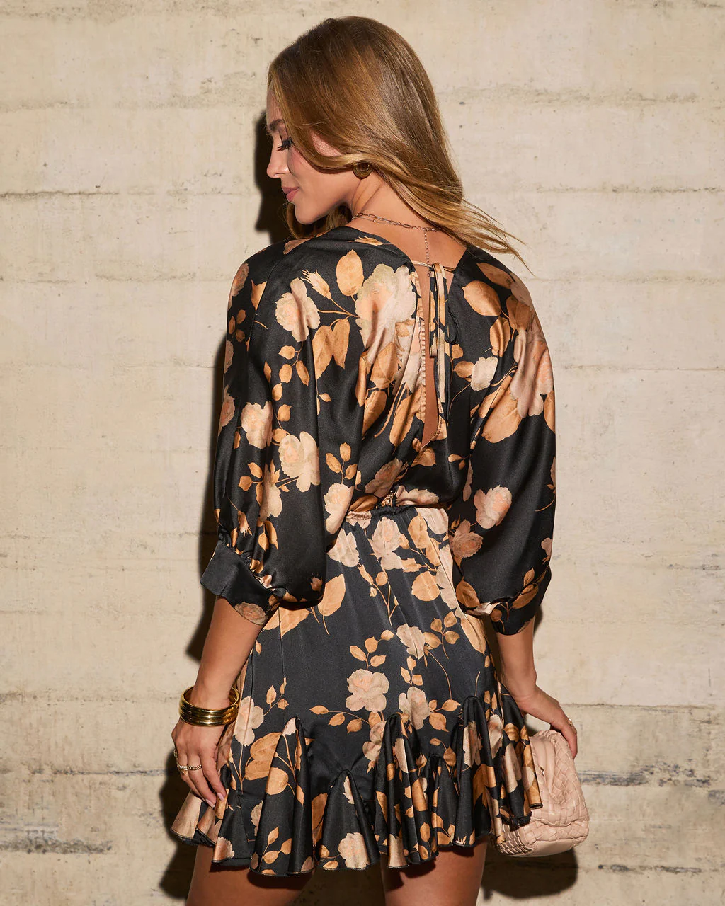 Elowen Edit Printed Mini Dress - Image 4