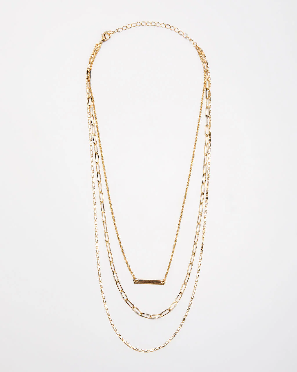 Elsie Layered Chain Necklace - Image 2