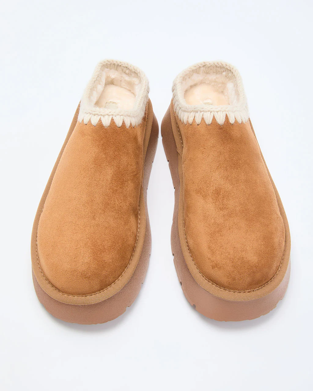 Emberlane Embroidered Platform Mules - Image 9