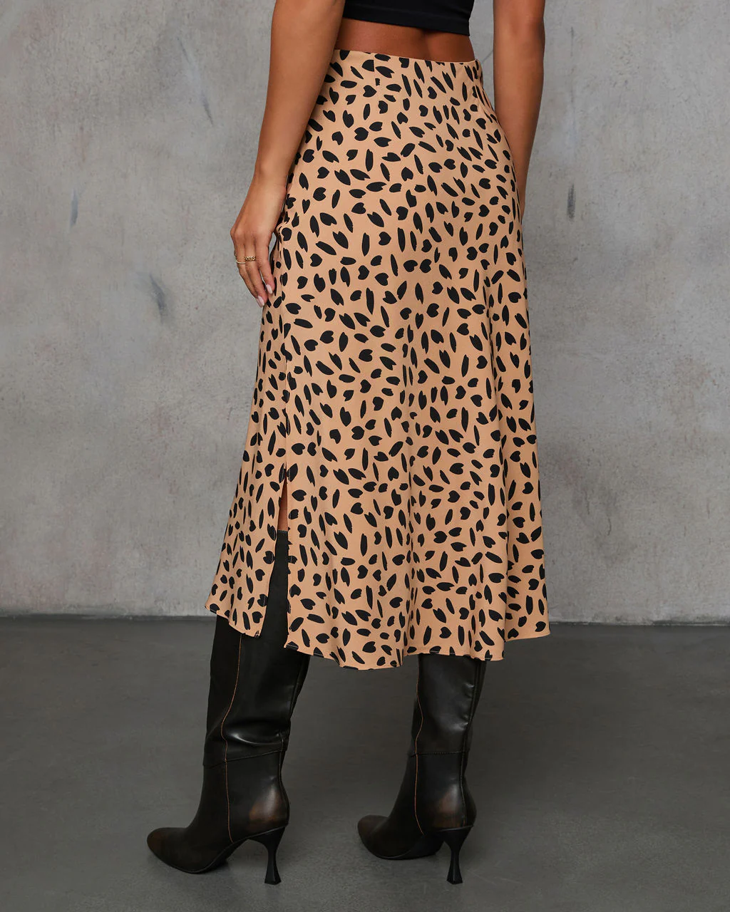 Emiliana Printed Midi Skirt - Image 4