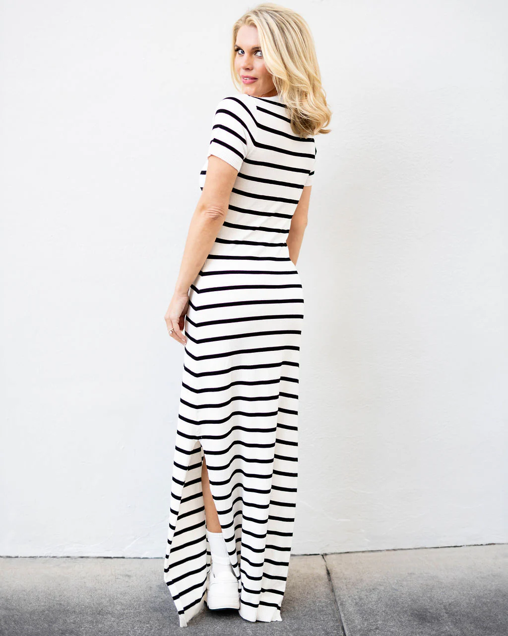 Essential Striped Maxi Dress - Image 3