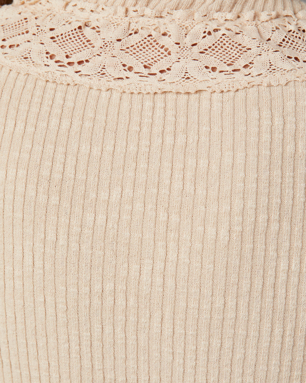 Estes Button Front Long Sleeve Bodysuit - Image 4