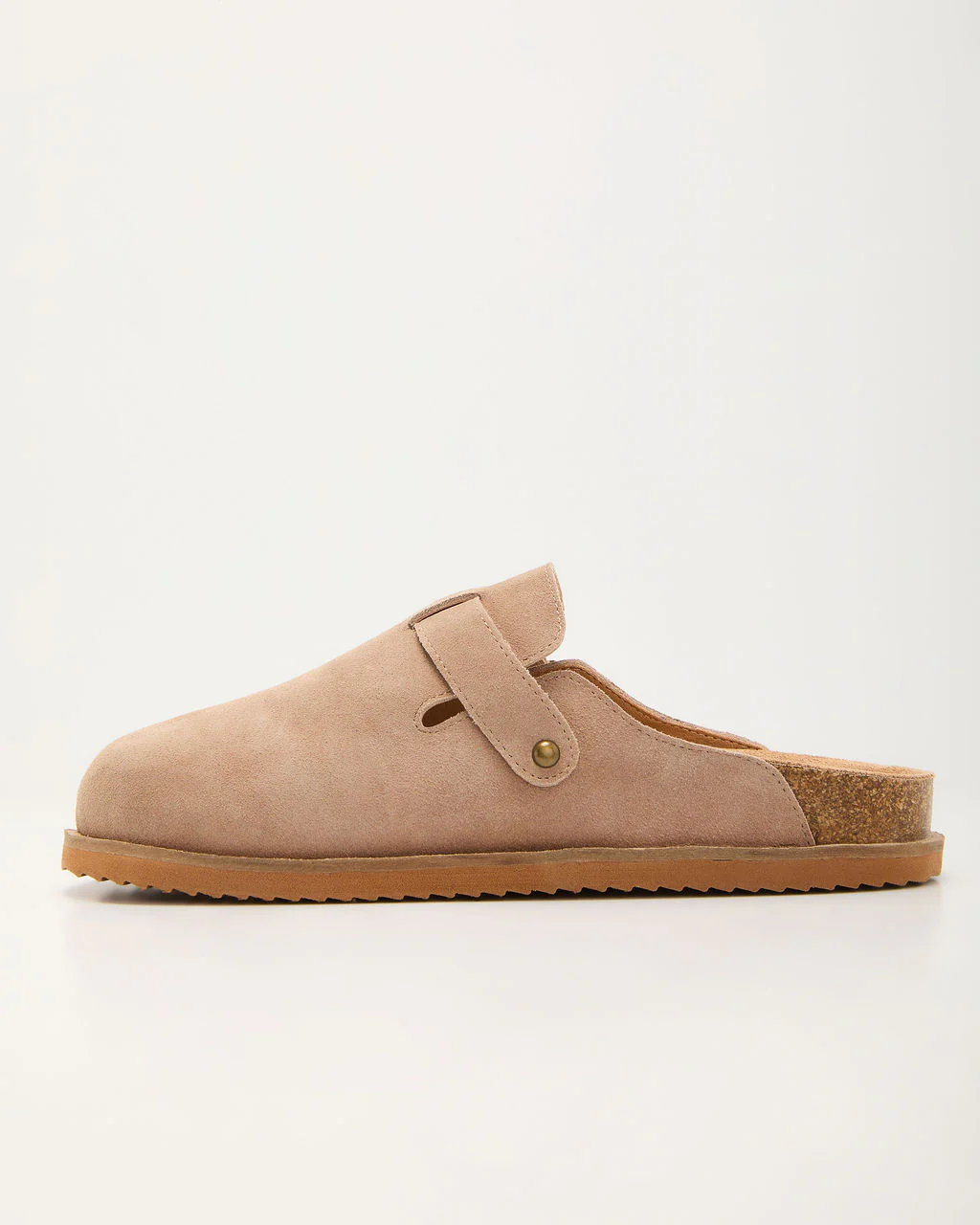 Estina Faux Suede Clogs - Image 5