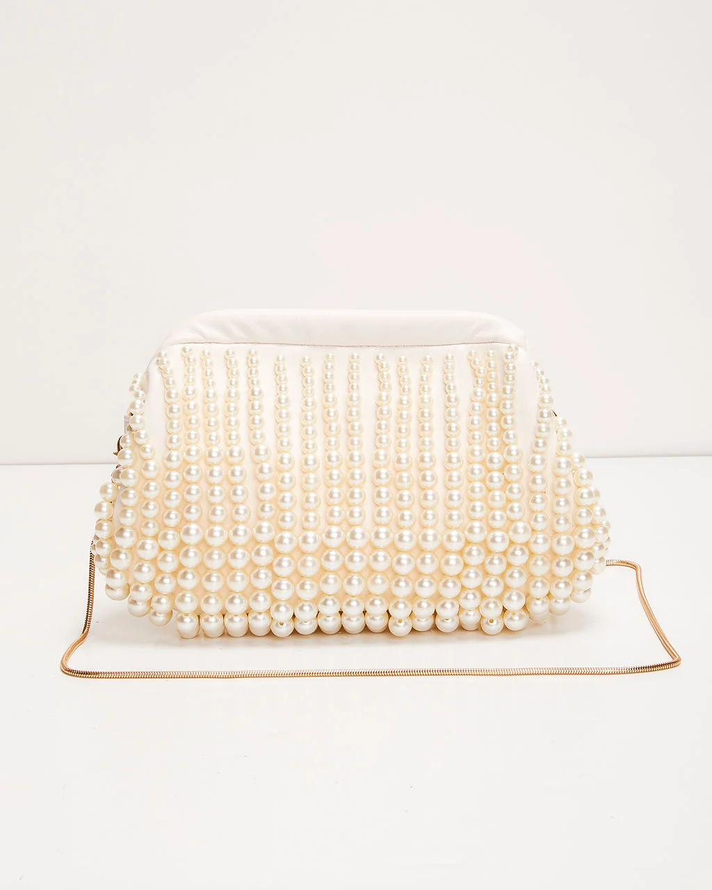 Everlasting Love Pearl Embellished Clutch - Image 2