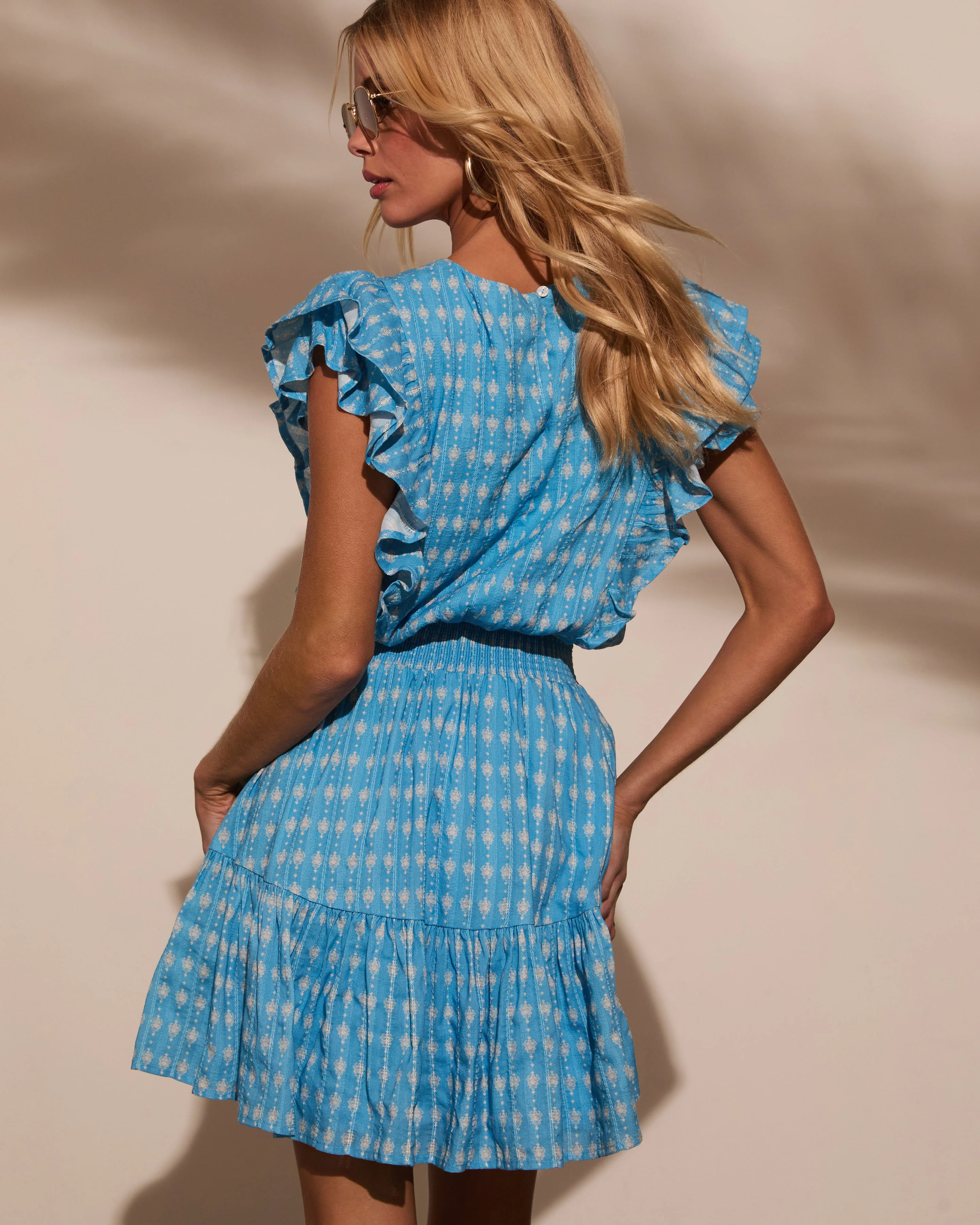 Everwild Fit And Flare Mini Dress - Image 4