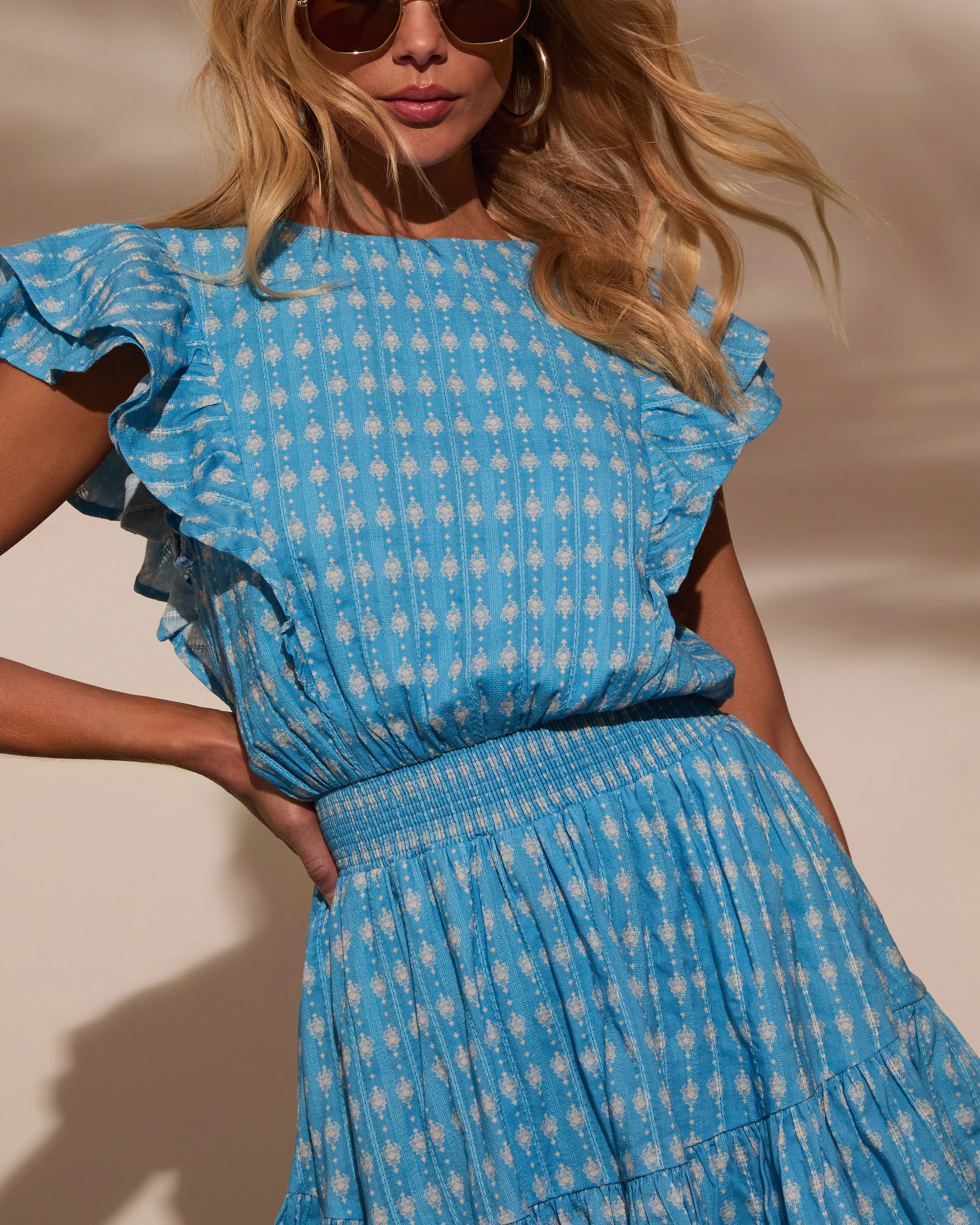 Everwild Fit And Flare Mini Dress - Image 6