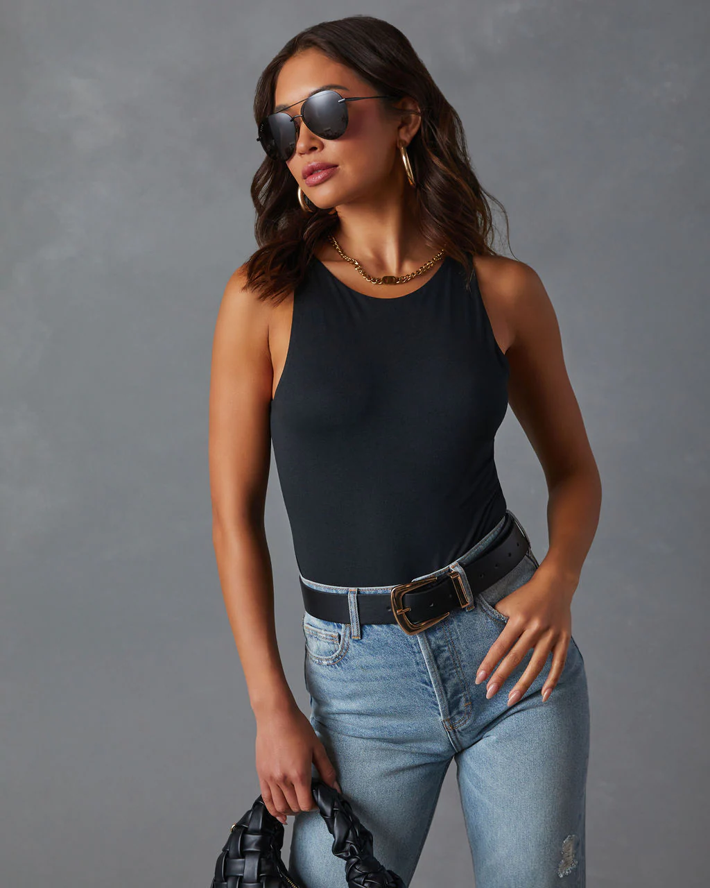Explorer Knit Tank Bodysuit - Image 4